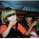 požíračka malých zelených kuliček