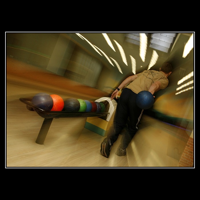...na bowlingu