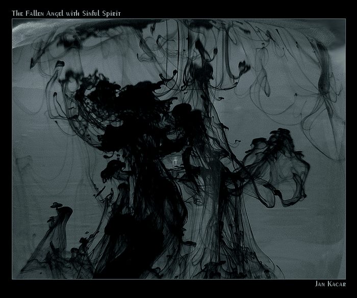 The Fallen Angel with Sinful Spirit
