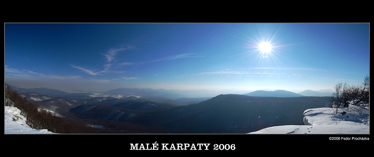 Panoráma Malých Karpát II