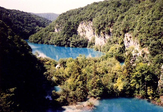 Plitvice, červen 2000