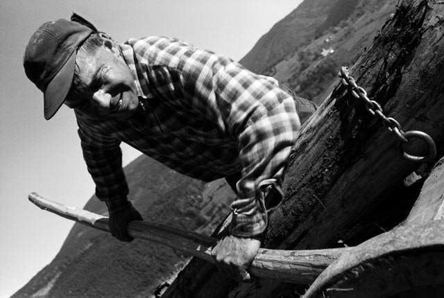 man at work