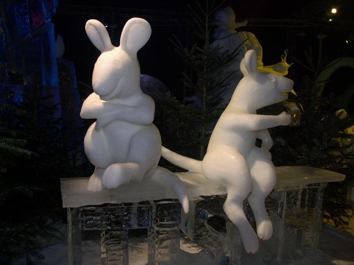 Občerstvení. IceWorld Lübeck
