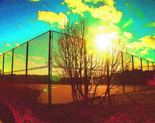 Abstract afternoon