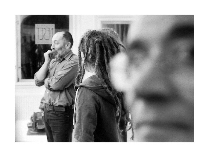 Z vernisáže - autorka II