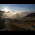 Ráno nad oázou Chebika