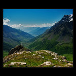 Alpské slunečné údolí