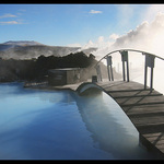 Termalne kúpele na Islande