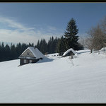 sníh až po střechu