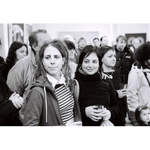 Z vernisáže - autorka