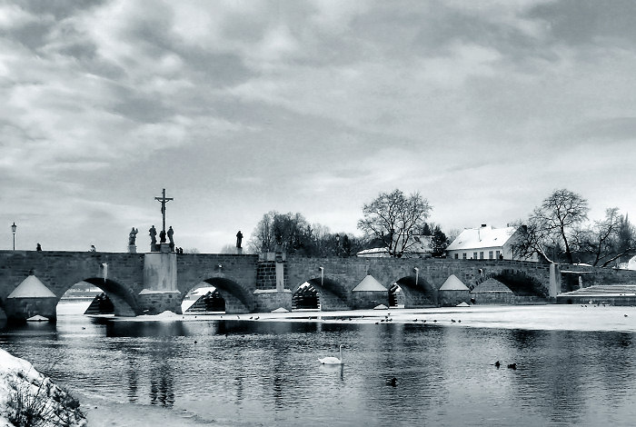 Starý most  - Písek
