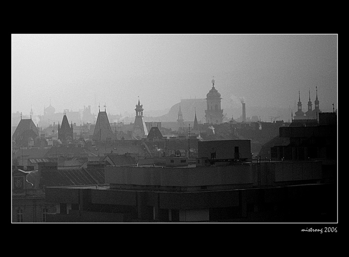 Smog nad městem