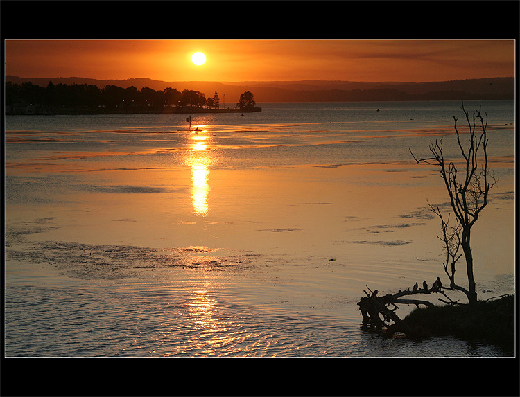 Vecer na Lake Tuggerah