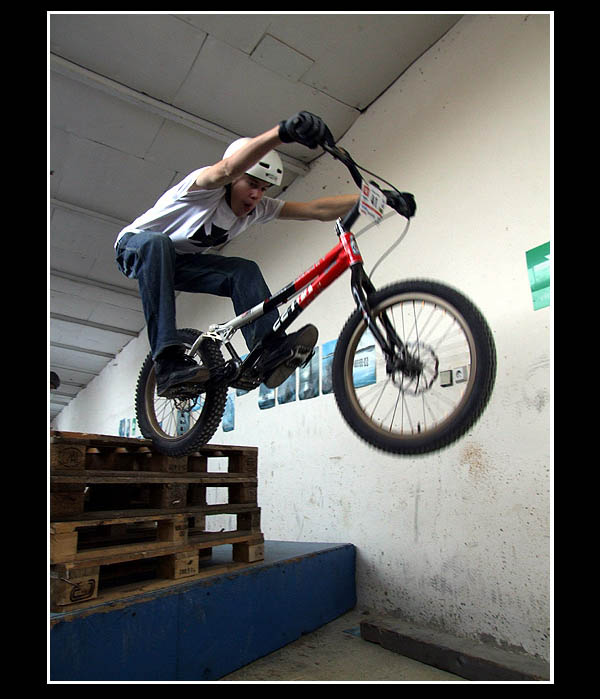 Biker in ACTION