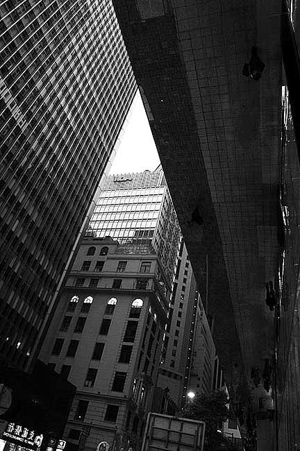 Na chodniku / Hong Kong
