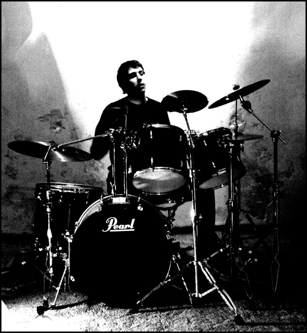 ...the drummer...