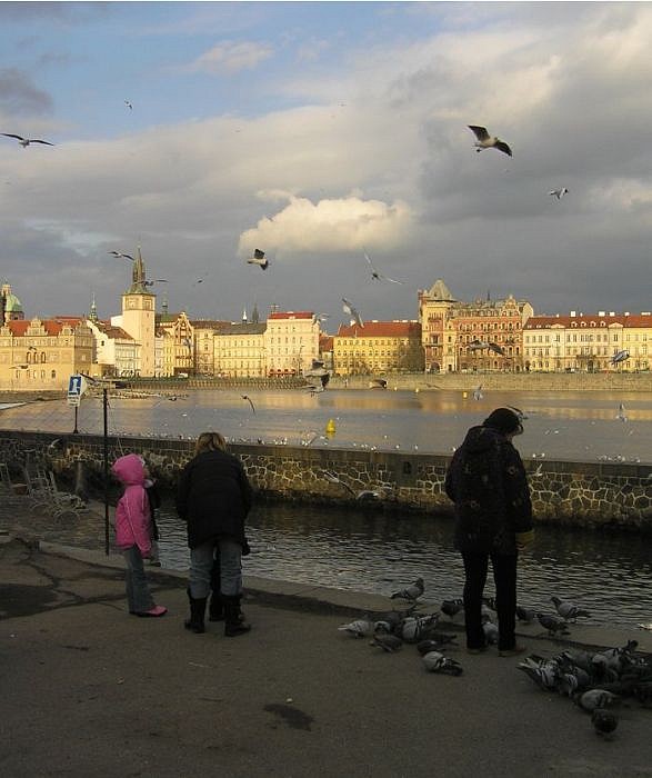 ...pri Vltave...