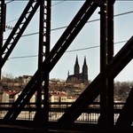 Vyšehrad ze žel.mostu