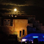 úplněk nad královehradeckým letištěm - HHK2005