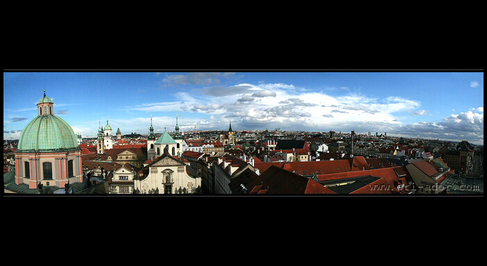 Praha stověžatá