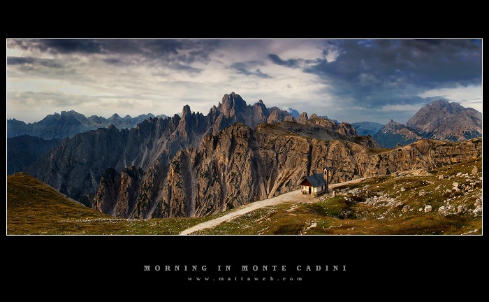 RÁNO V MONTE CADINI