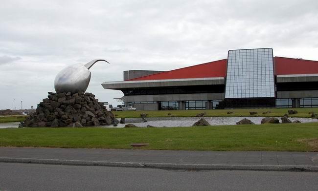 Island - letiště Reykjavík