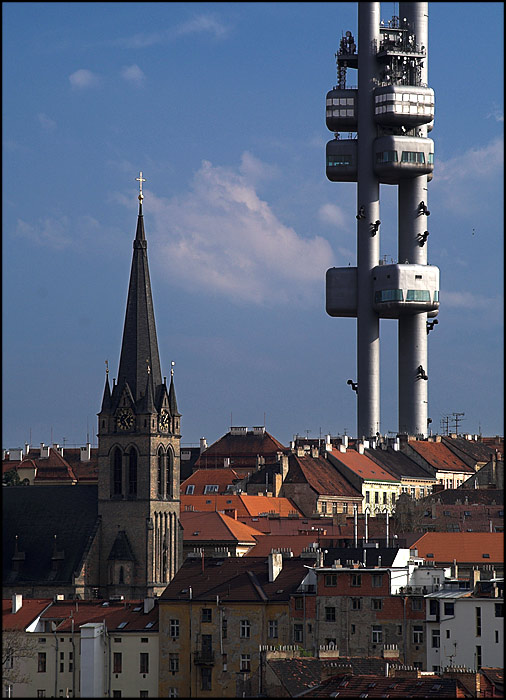 Žižkov - Dvě věže