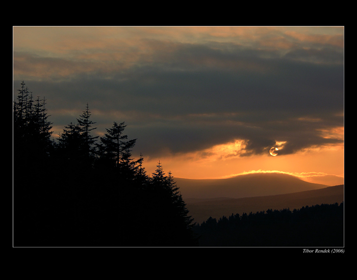 wicklow sunset