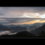 National Park Berchtesgaden za úsvitu