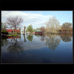 Restaurace\"Oaza\" ve vodě