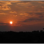 Západ v Orlických horách