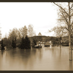 večerní kulminace Sázavy trochu jinak