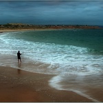 Rybaření v nočním přílivu