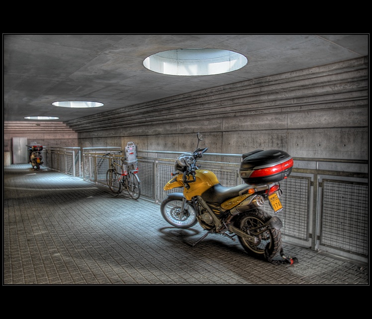Motorka v Evropské škole