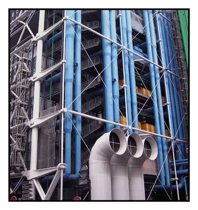 Centre de Pompidou...svět trubek:)