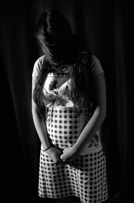 faceless model