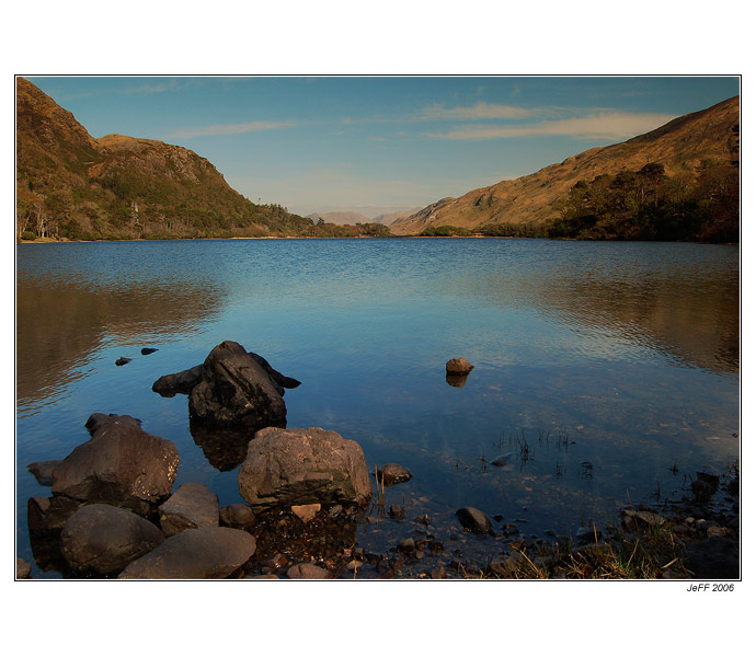 Kylemore Abbey lake