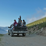 Tak takhle to vypadá na stopu v tureckých horách...