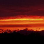 Tak takhle zapadá slunce v Českém Středohoří