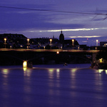 přívoz noční Basilejí