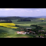 Pohľad z rozhľadne Blaník