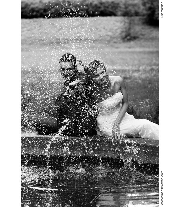 just married