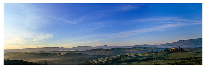 Tuscany | Belvedere | San Quirico d\'Orcia