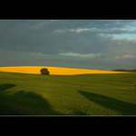 Západ slnka pred Zvolenskou Slatinou