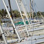 Parkovisko jácht v Neusiedler am see