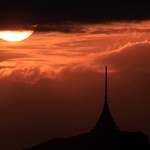 Ještědské sluncezapadání V.