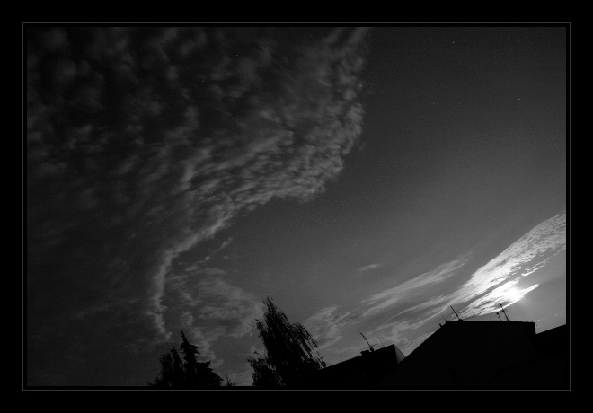 night sky - twirl