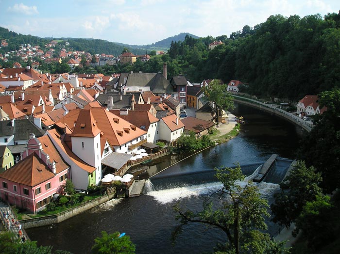 Pozdrav z Českého Krumlova 2