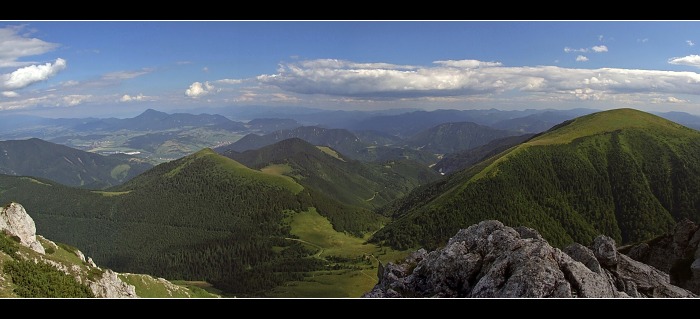 pohled z velkého rozsutce