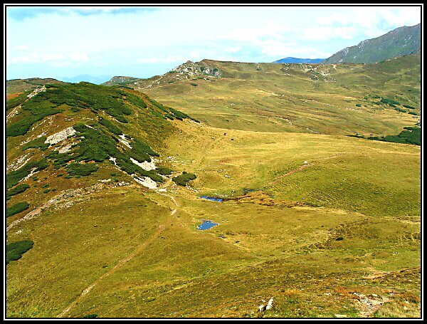 na vršcích kdesi v Rumunsku